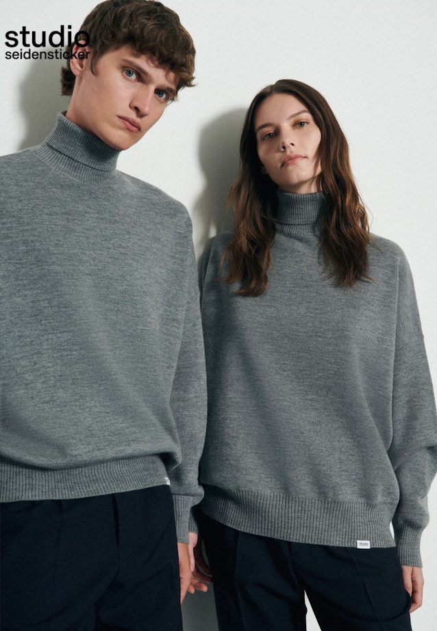 Pullover Oversized Manche Longue in Gris |  Seidensticker Onlineshop