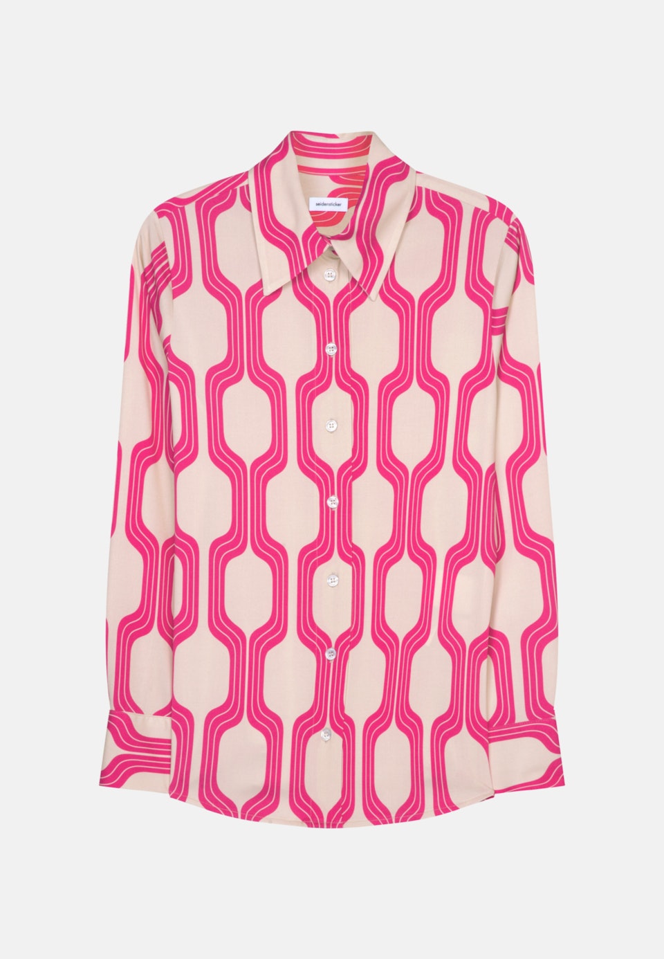 Kragen Hemdbluse Regular Fit in Rosa/Pink |  Seidensticker Onlineshop