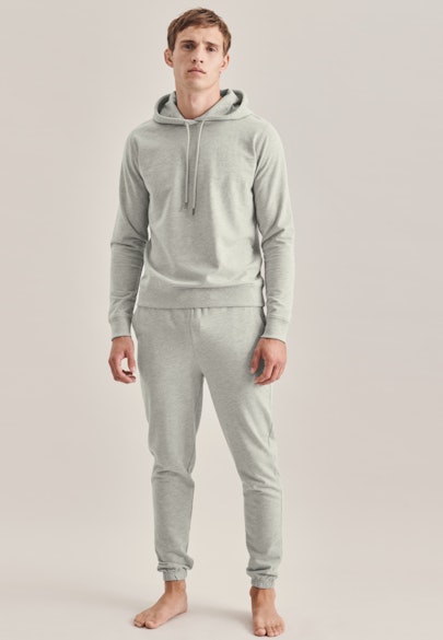 Regular Pantalon de survêtement Uni in Gris |  Seidensticker Onlineshop
