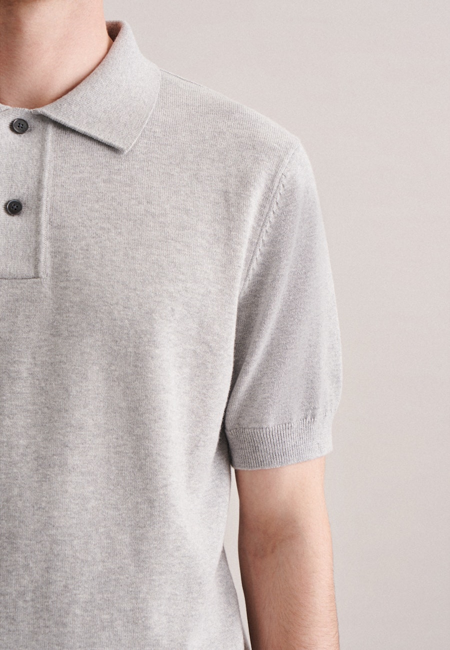 Polo-Shirt in Grau |  Seidensticker Onlineshop