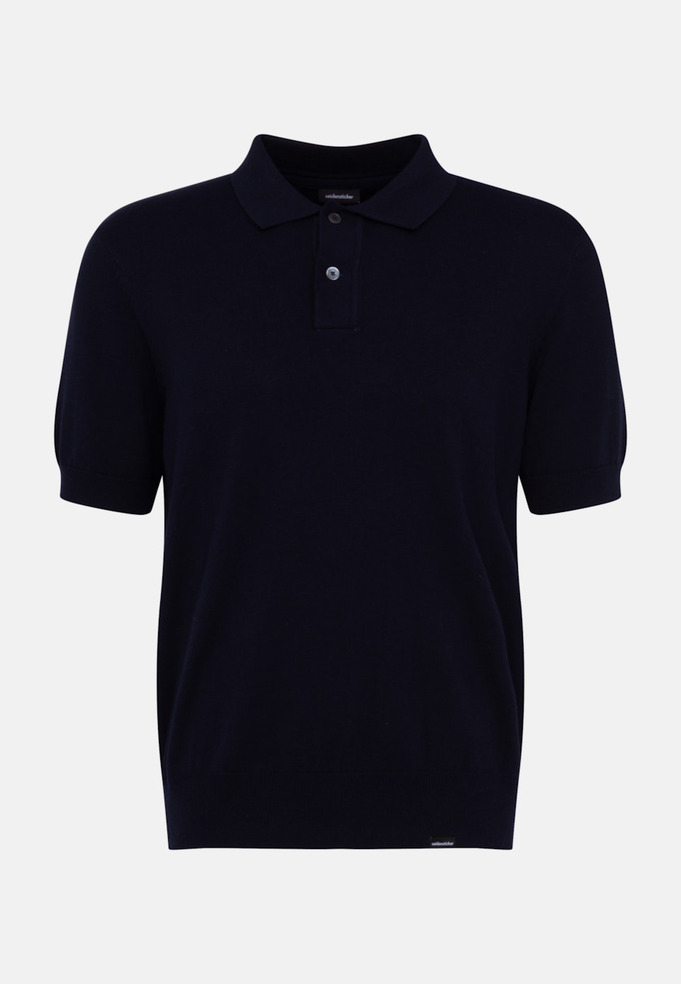 Kragen Polo-Shirt Gerader Schnitt (Normal-Fit) in Dunkelblau |  Seidensticker Onlineshop