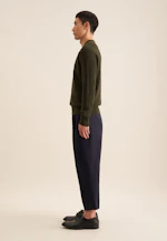 Regular Pullover Uni in Grün |  Seidensticker Onlineshop