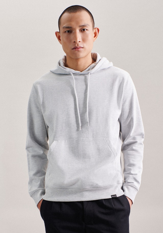 Hood Sweater in Grey | Seidensticker Onlineshop