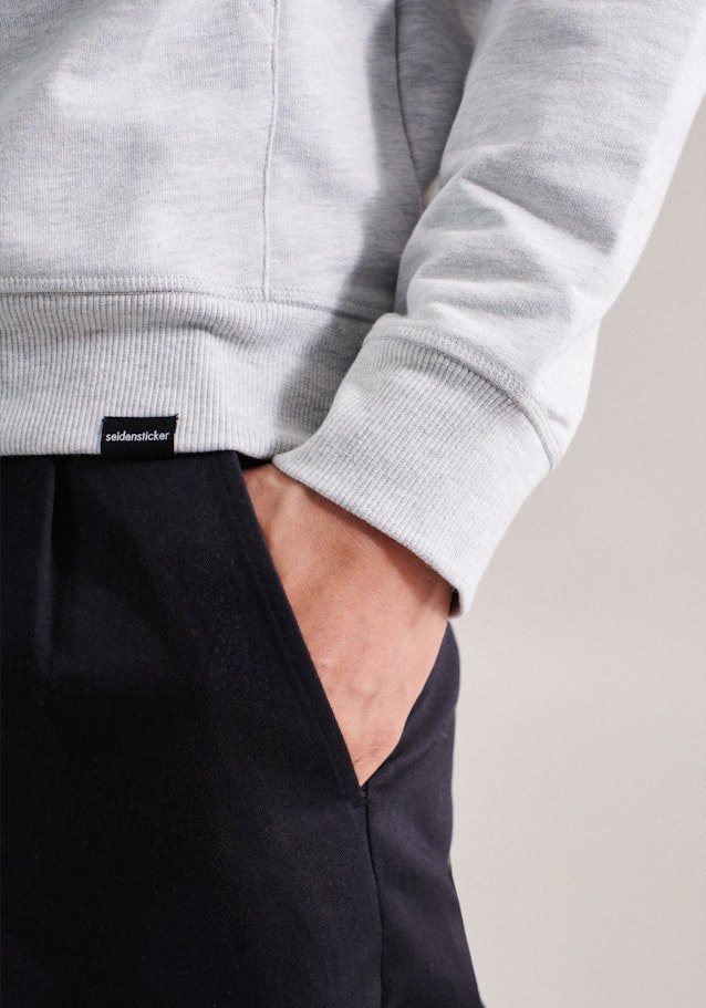 Hood Sweater in Grey |  Seidensticker Onlineshop