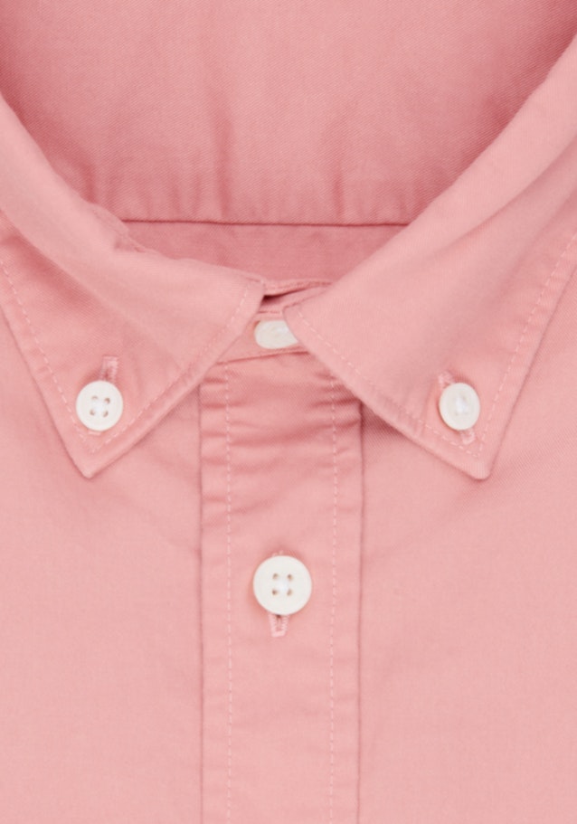 Twill Casual Hemd in Regular mit Button-Down-Kragen in Rosa/Pink |  Seidensticker Onlineshop