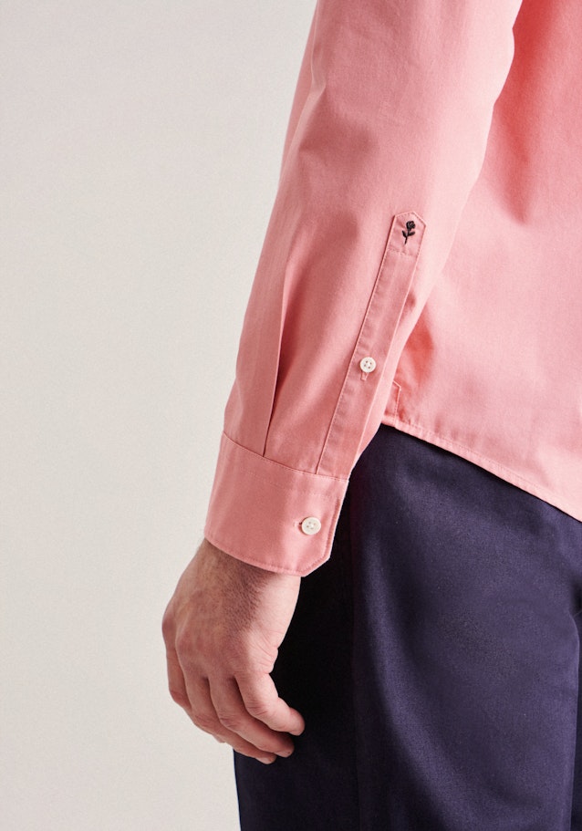 Regular Casual Hemd Uni in Rosa/Pink | Seidensticker Onlineshop