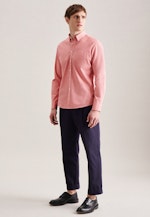 Regular Casual Hemd Uni in Rosa/Pink |  Seidensticker Onlineshop