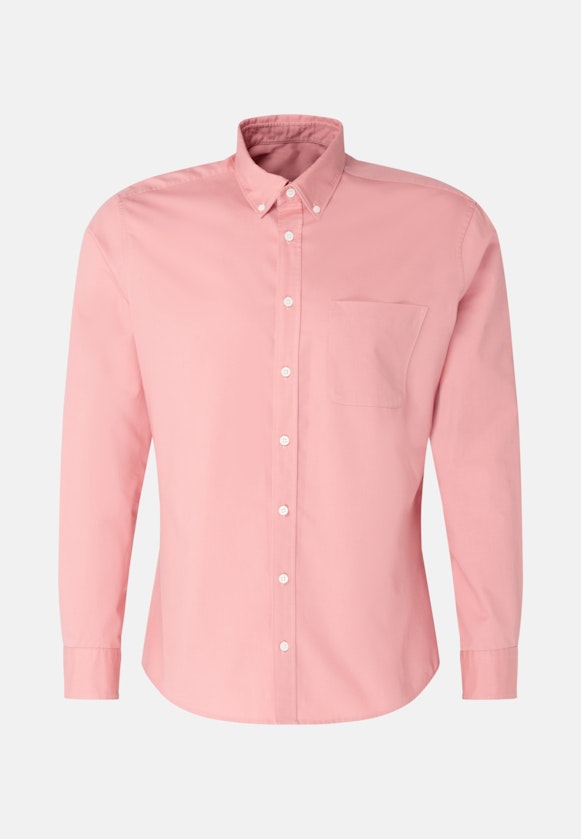 Regular Casual Hemd Uni in Rosa/Pink |  Seidensticker Onlineshop
