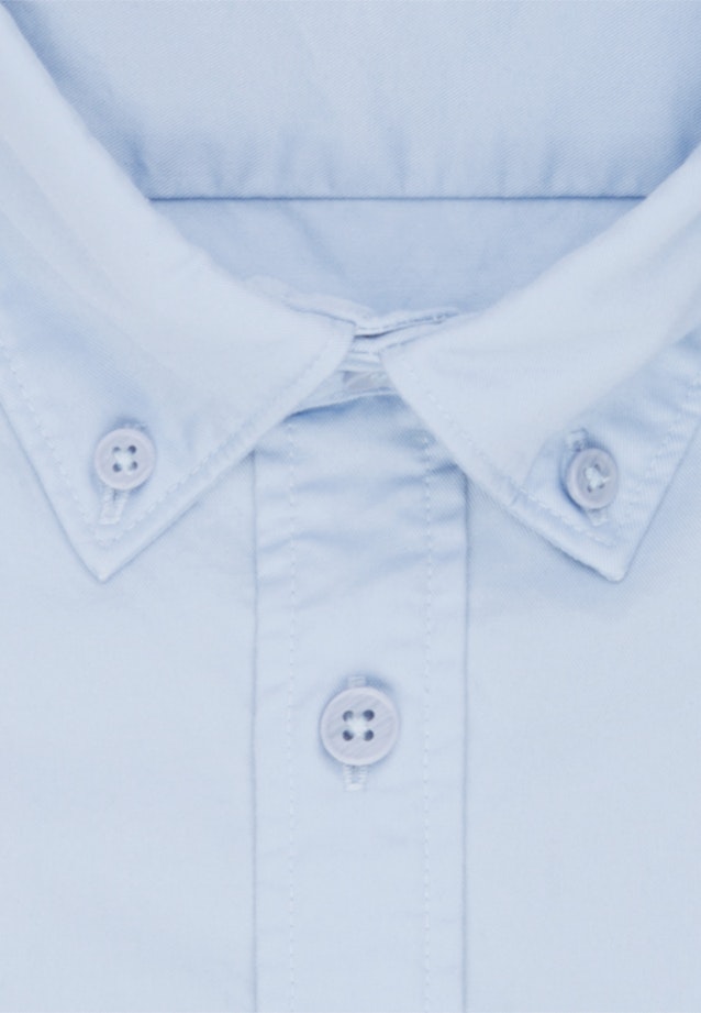 Twill Casual Hemd in Regular mit Button-Down-Kragen in Hellblau |  Seidensticker Onlineshop