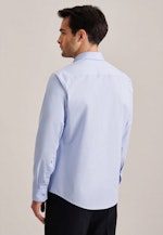 Casual Shirt in Regular with Button-Down-Collar in Light Blue |  Seidensticker Onlineshop