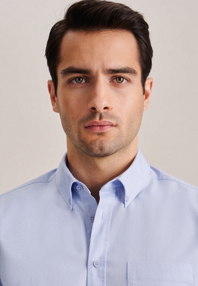 Regular Casual shirt Uni in Light Blue |  Seidensticker Onlineshop