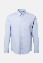 Casual Shirt in Regular with Button-Down-Collar in Light Blue |  Seidensticker Onlineshop