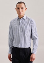 Slim Chemise d'affaires rayures in Bleu Moyen |  Seidensticker Onlineshop