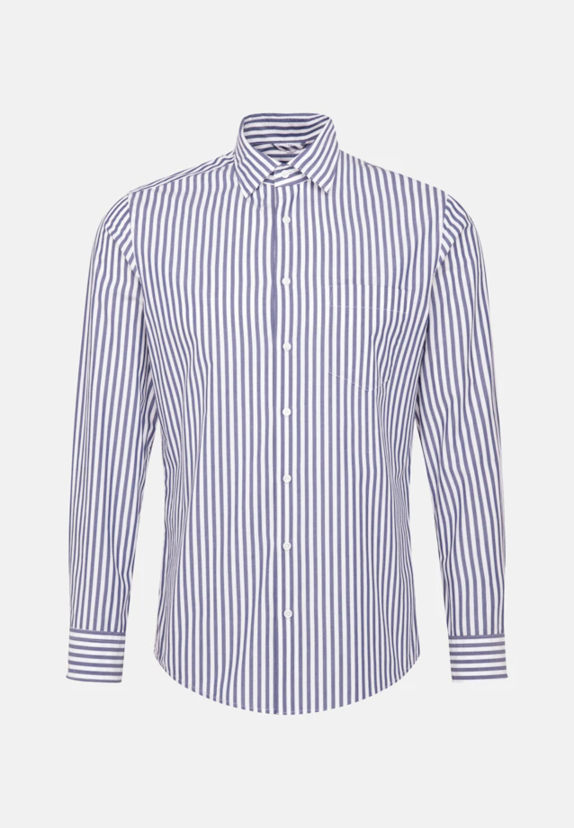 Slim Business shirt Stripe in Medium Blue |  Seidensticker Onlineshop