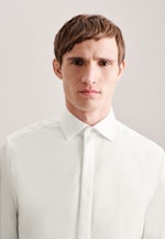 Regular Smokinghemd Uni in Ecru |  Seidensticker Onlineshop