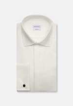 Regular Smokinghemd Uni in Ecru |  Seidensticker Onlineshop