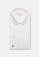Regular Smokinghemd Uni in Ecru |  Seidensticker Onlineshop