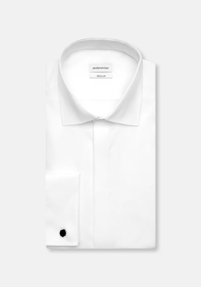 Regular Gala Uni dans Blanc | Boutique en ligne Seidensticker