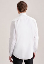 Non-iron Structure Gala Shirt in Regular with Kent-Collar in White |  Seidensticker Onlineshop