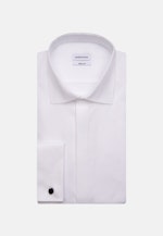 Non-iron Structure Gala Shirt in Regular with Kent-Collar in White |  Seidensticker Onlineshop