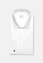 Slim Smokinghemd Uni in Weiß |  Seidensticker Onlineshop