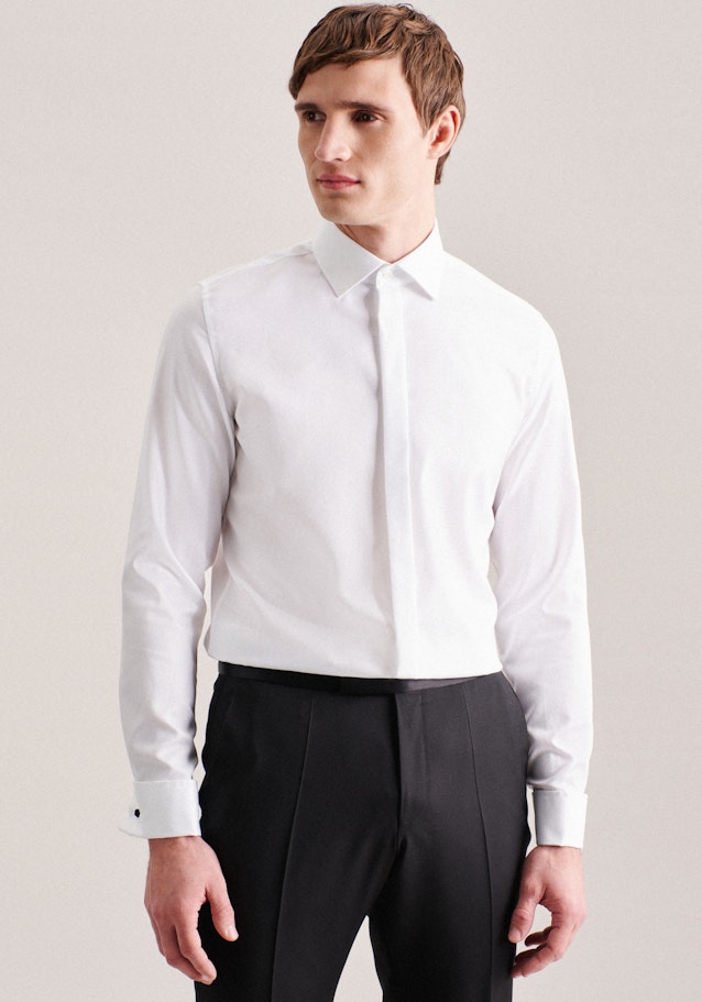Slim Gala Uni in Weiß | Seidensticker Onlineshop