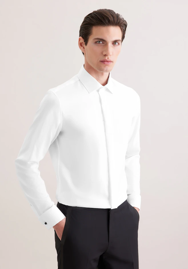 Slim Gala Uni in Weiß | Seidensticker Onlineshop