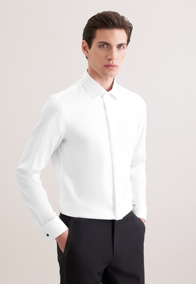 Slim Gala Uni in Weiß | Seidensticker Onlineshop