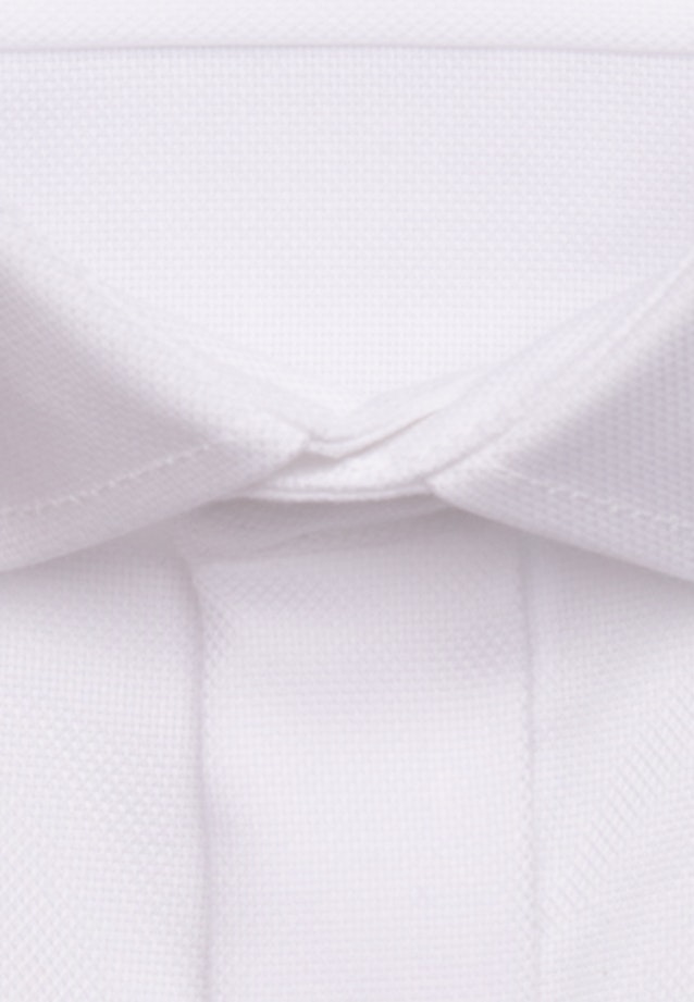 Bügelfreies Struktur Smokinghemd in Slim mit Kentkragen in Weiß |  Seidensticker Onlineshop