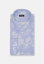 Regular Casual Hemd Floral in Hellblau |  Seidensticker Onlineshop