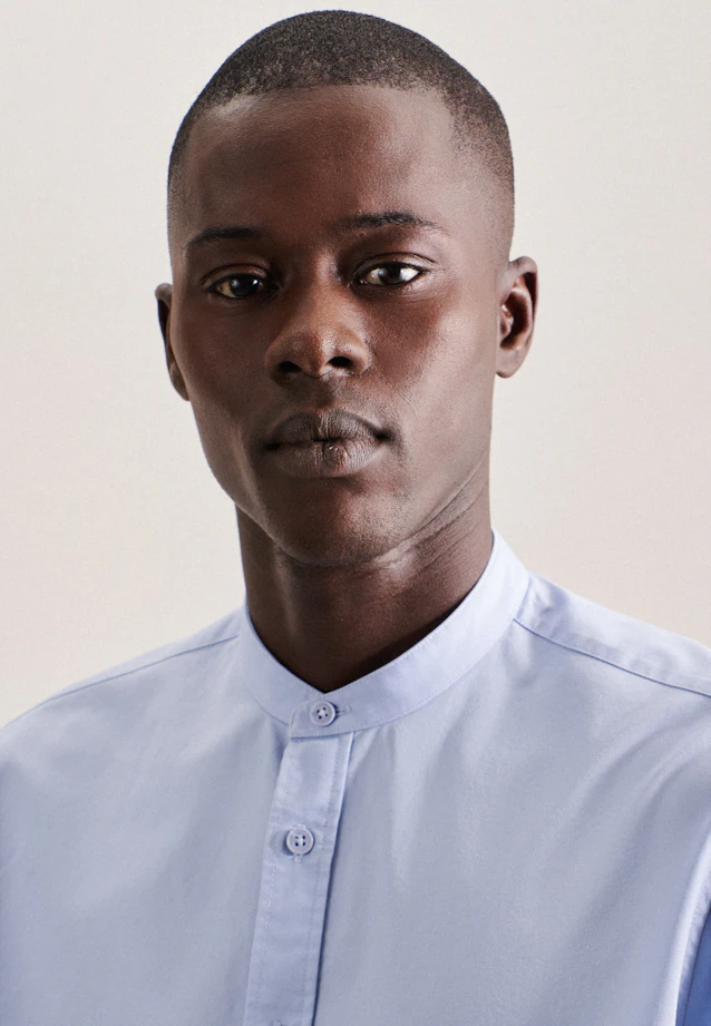 Regular Casual Hemd Uni in Hellblau |  Seidensticker Onlineshop