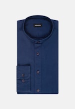 Regular Chemise décontractée Uni in Bleu Foncé |  Seidensticker Onlineshop