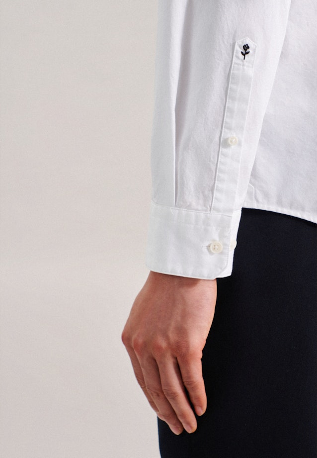 Regular Casual shirt Uni in White |  Seidensticker Onlineshop