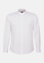 Casual Shirt in Regular with Stand-Up Collar in White |  Seidensticker Onlineshop