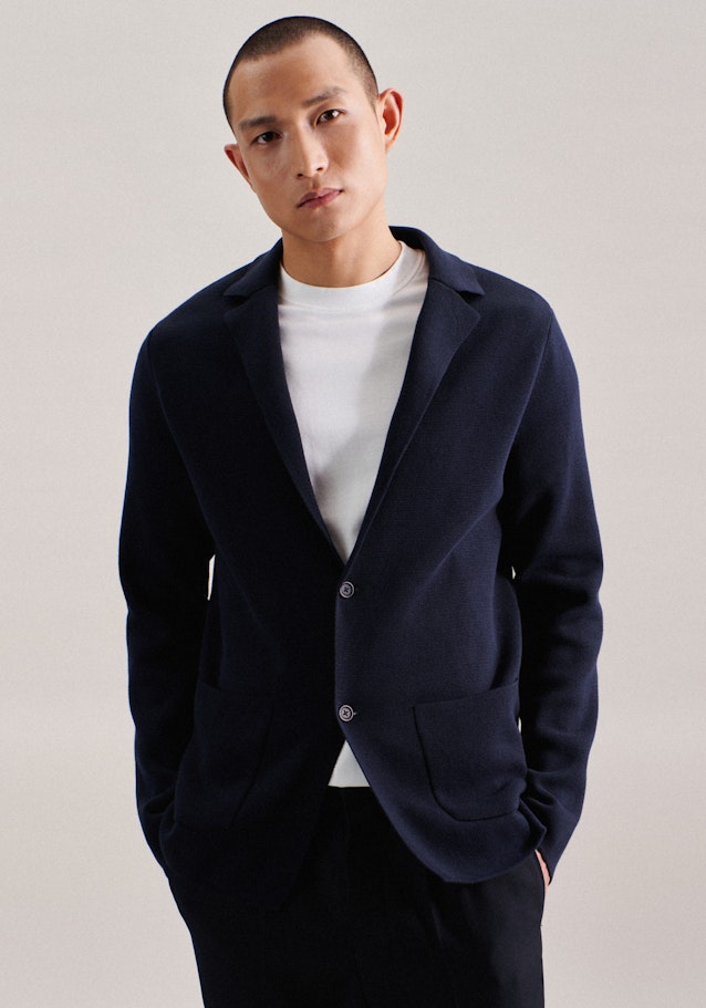 Blazer Uni in Dunkelblau | Seidensticker Onlineshop