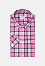 Regular Business Hemd Karo in Rosa/Pink |  Seidensticker Onlineshop