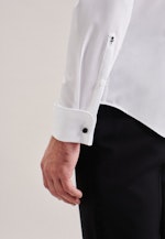 Slim Smokinghemd Uni in Weiß |  Seidensticker Onlineshop