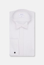 Slim Smokinghemd Uni in Weiß |  Seidensticker Onlineshop