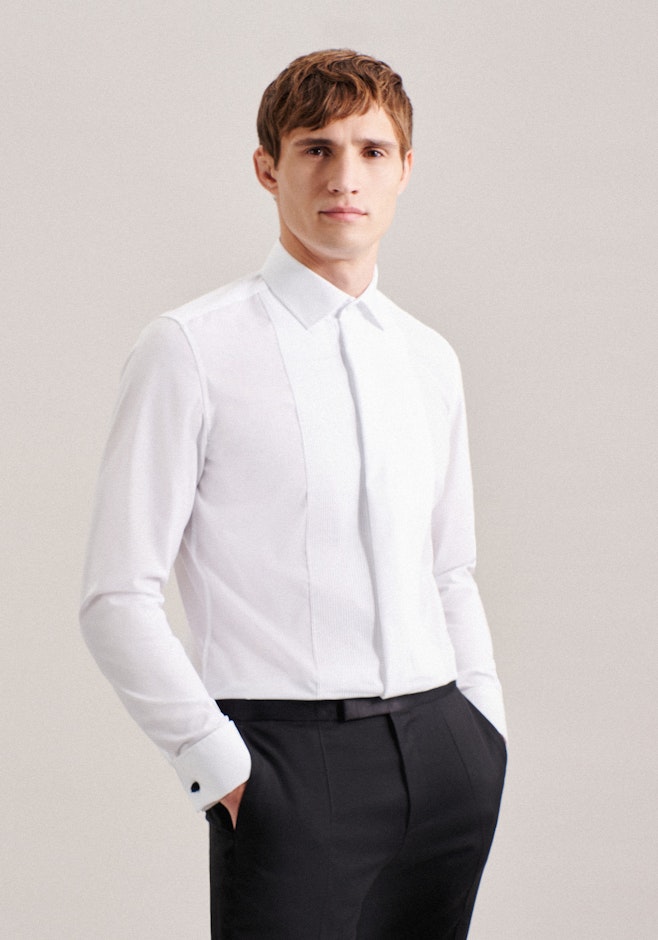 Slim Gala Uni in Weiß | Seidensticker Onlineshop