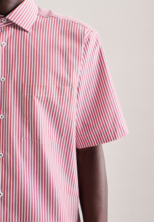 Regular Business shirt Stripe in Red |  Seidensticker Onlineshop