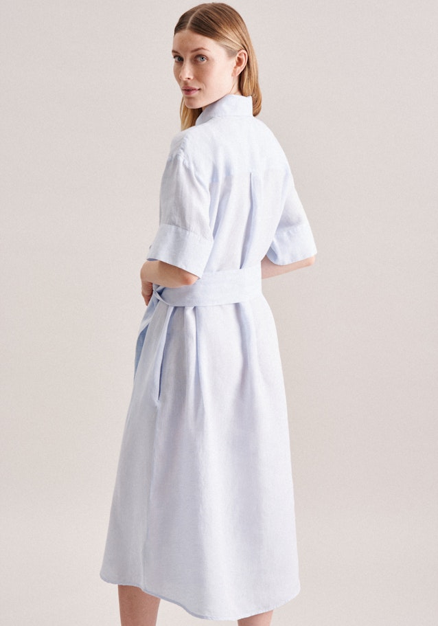 Kragen Kleid Regular in Hellblau | Seidensticker Onlineshop