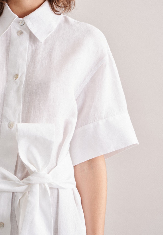 Robe Teinturier de fils in Blanc |  Seidensticker Onlineshop