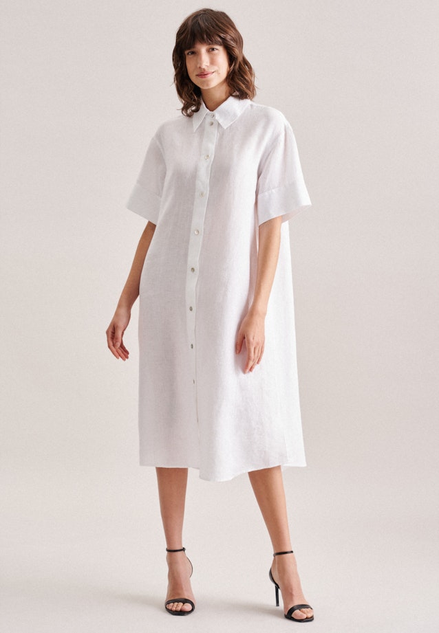 Robe Teinturier de fils in Blanc |  Seidensticker Onlineshop