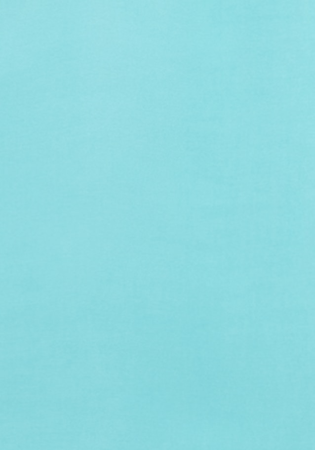 Long sleeve Plain weave Slip Over Blouse in Turquoise |  Seidensticker Onlineshop