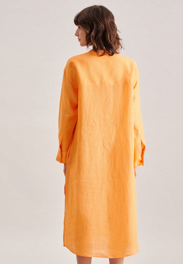 Linen Maxi Dress in Orange |  Seidensticker Onlineshop