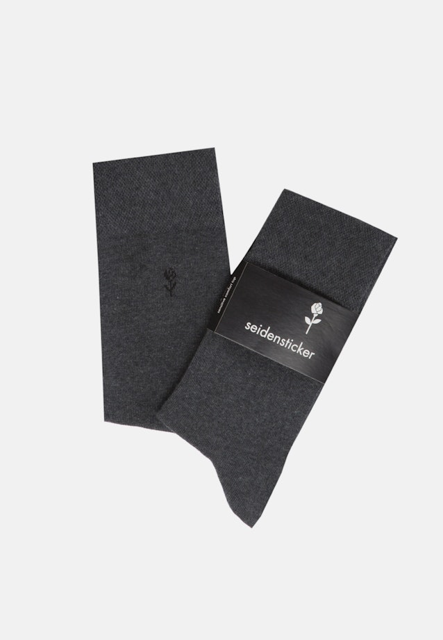 Tailored Socks Uni in Grey |  Seidensticker Onlineshop