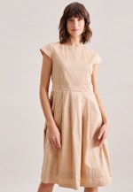 Robe Regular Manche Courte in Beige |  Seidensticker Onlineshop