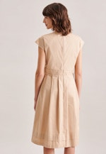 Robe Regular Manche Courte in Beige |  Seidensticker Onlineshop