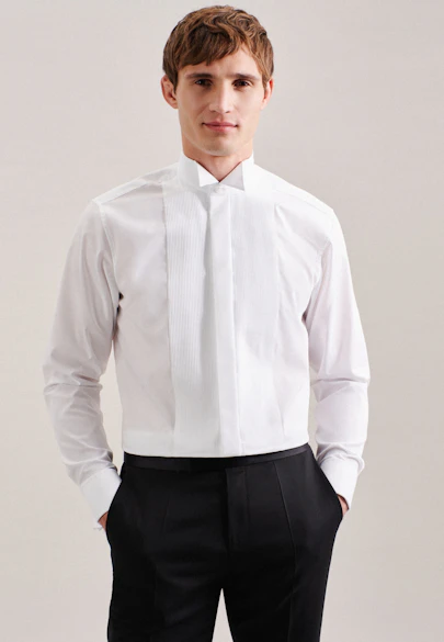 Regular Gala Uni in Weiß |  Seidensticker Onlineshop