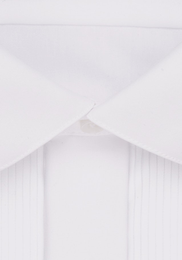 Regular Chemise de soirée Uni in Blanc | Seidensticker Onlineshop
